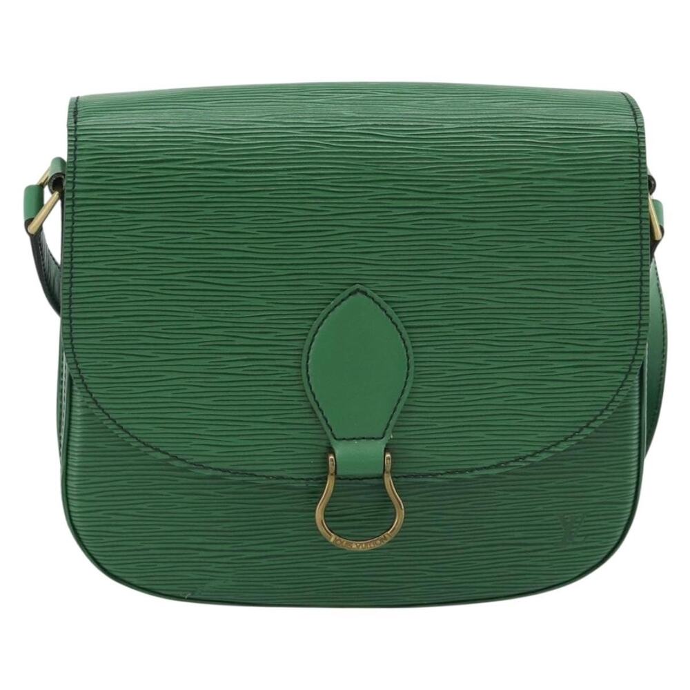 Louis Vuitton Epi Saint Cloud GM Shoulder Bag Green